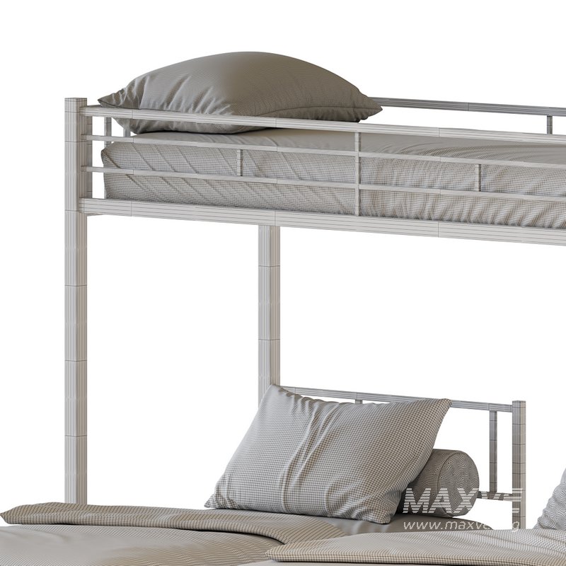 Metal Triple Bunk Beds - Image 28