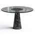 Angelo Mangiarotti Round Pedestal Dining Table - Thumbnail 2
