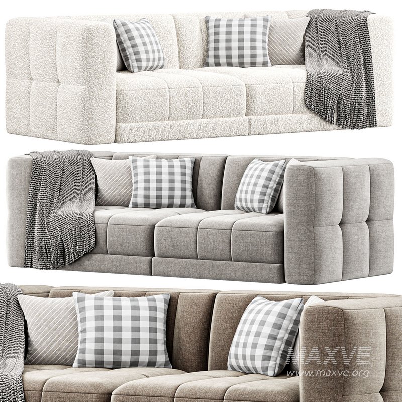 Tavi Sofa Alcala Graphite By Highfashionhome - Image 1