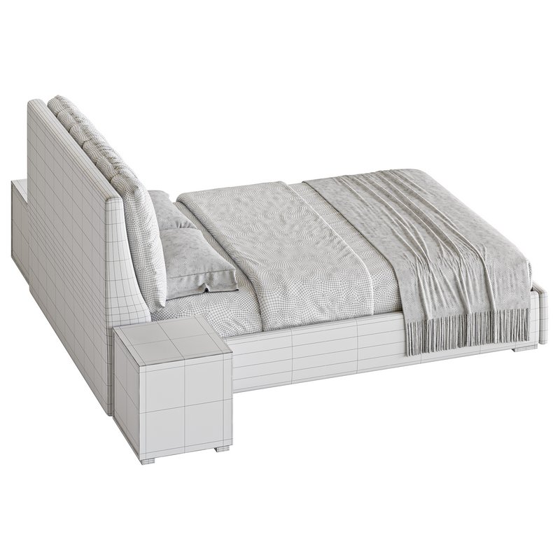 White Modern Twin Bed - Image 30
