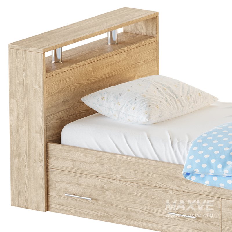 Bed with drawers SVK Camellia - Image 2