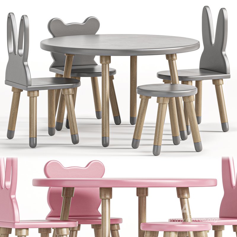 Children’s table and chair set - Image 2