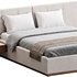 American Queen Size Bed Offered in Velvet with Floating Nightstands - Thumbnail 4