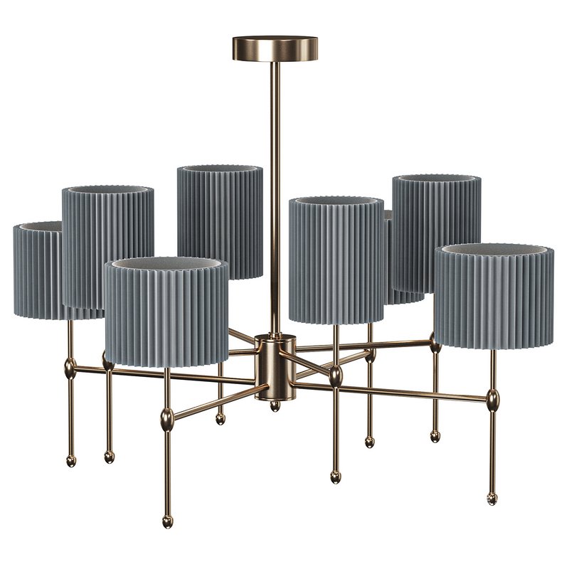 Ceiling lamp fabric lampshades - Image 3