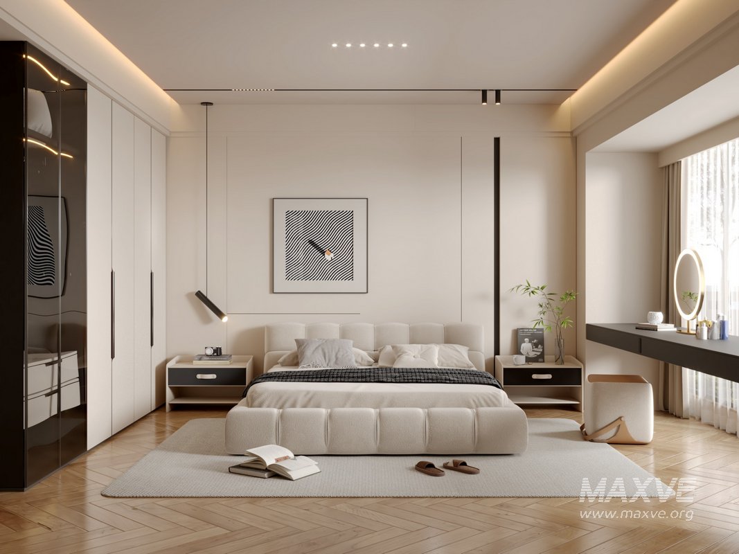 Modern bedroom - Image 1