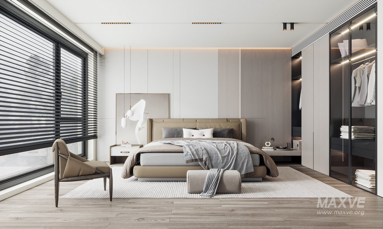 Modern bedroom - Image 1