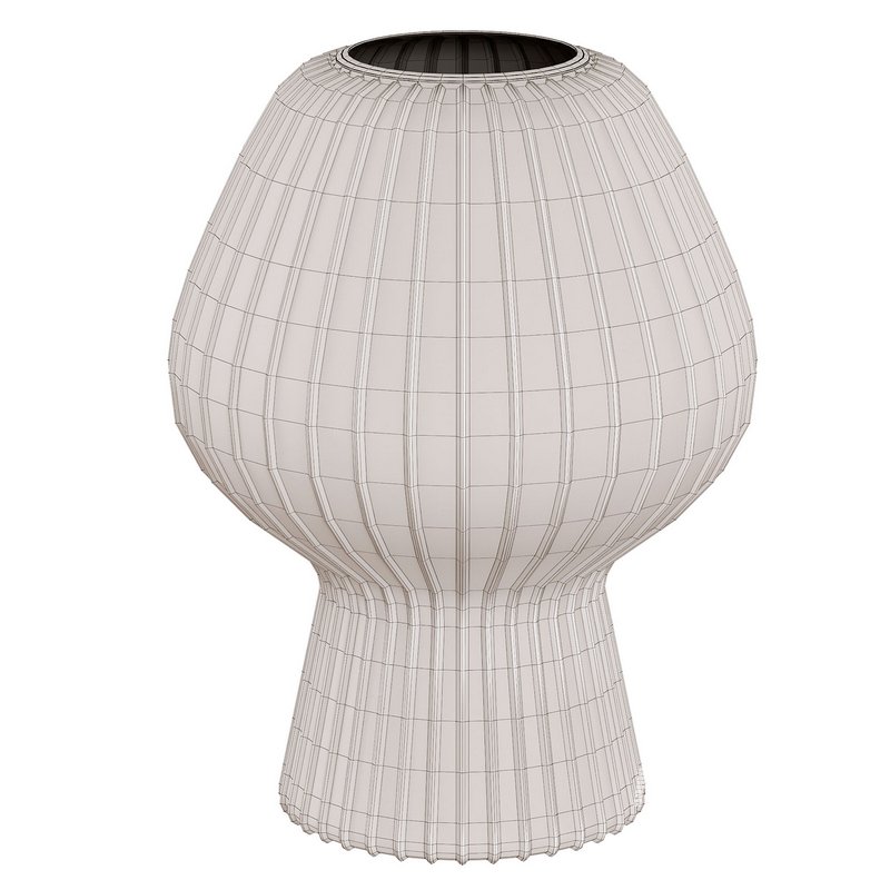 Ribbed Glass Table Lamp - Image 2