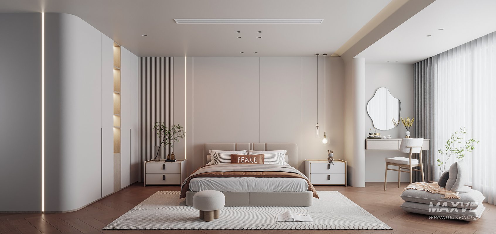 Modern bedroom - Image 1