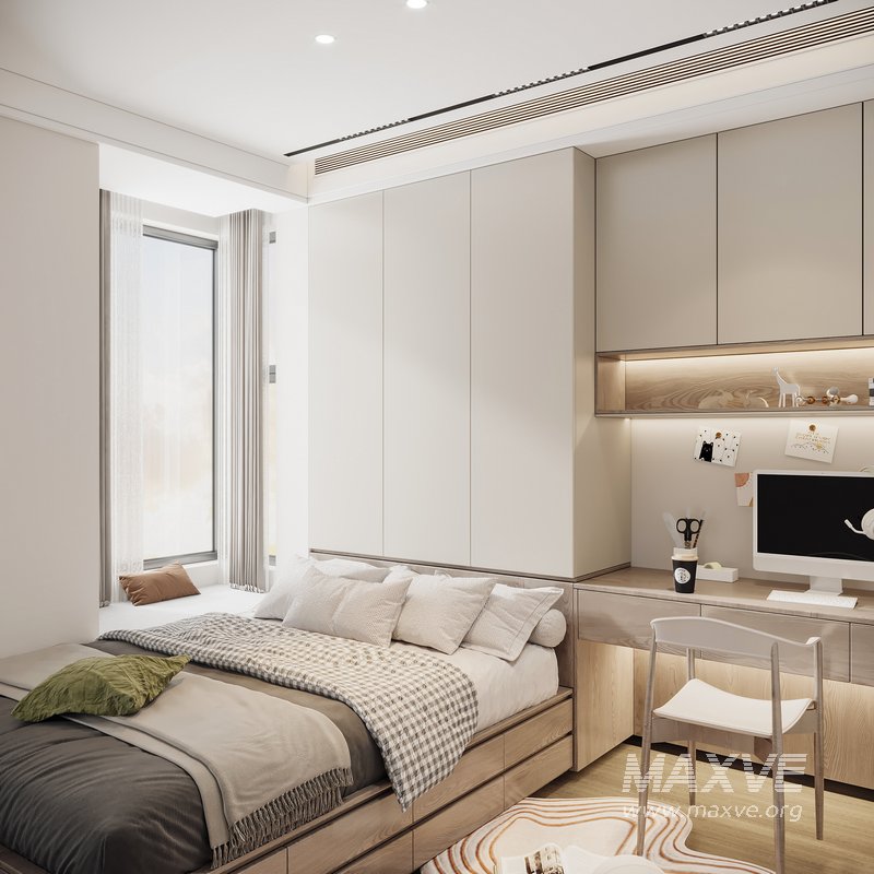 Modern bedroom - Image 1