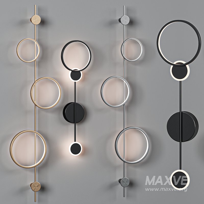 Molecular Circle wall lamp - Image 4