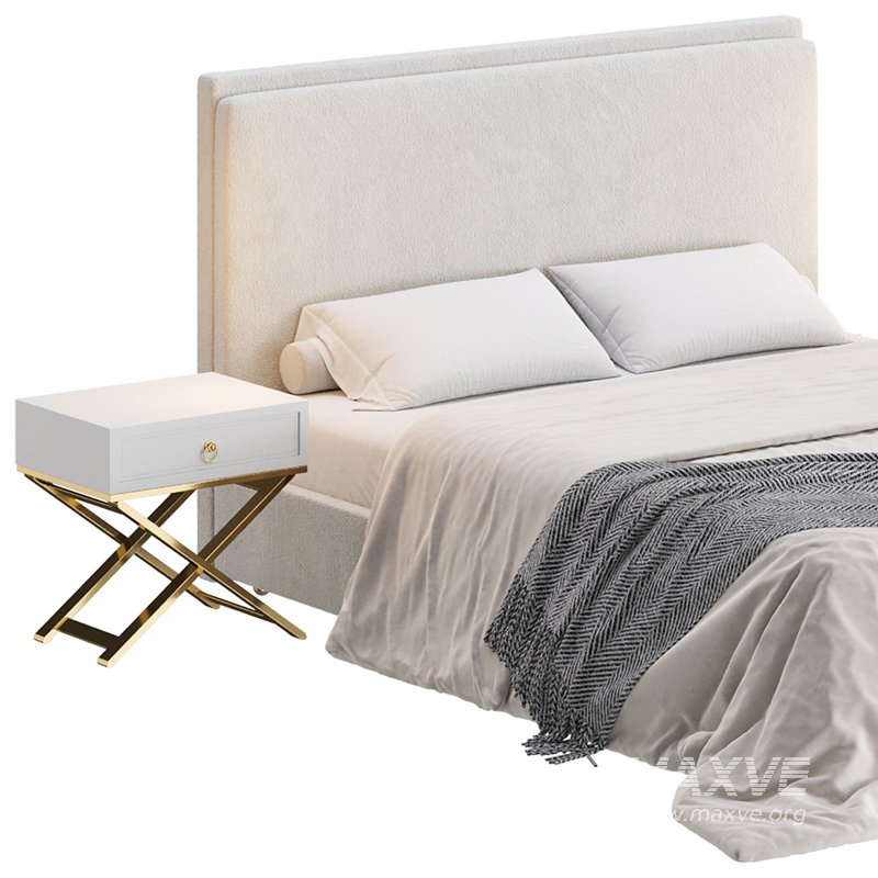 Lennon Bed in Nomad - Image 3