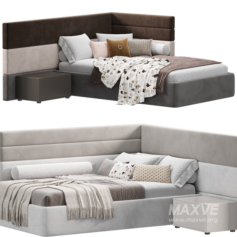 Bed Boiserie Set By Tvils - Image 2