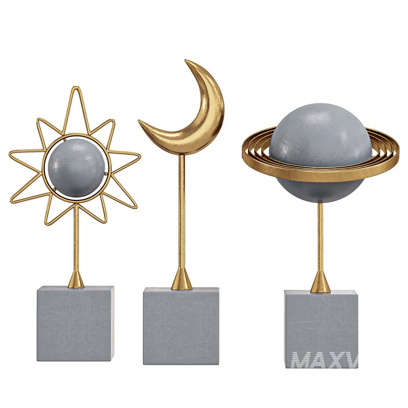 Sun Moon and Planet Decorations By Homiodecor - Image 1