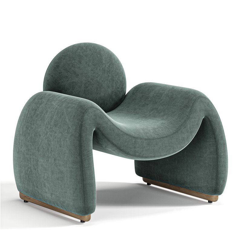 Rocio Chair Knoll Sand By Highfashionhome - Image 2