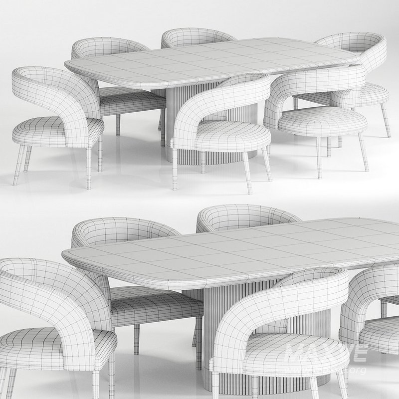 Princeton Dining Table By Cazarina - Image 3