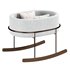 Monte Rockwell White Wood Baby Bassinet By Crateandbarrel - Thumbnail 3