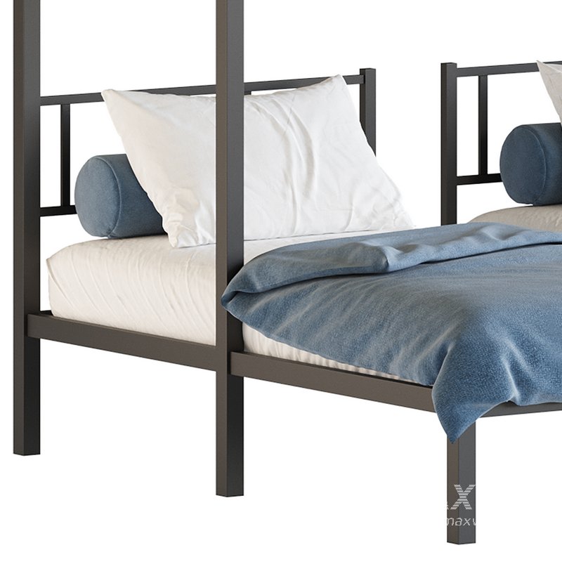 Metal Triple Bunk Beds - Image 2