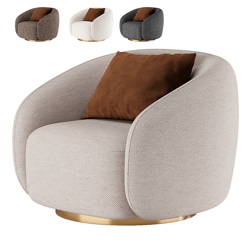 swivel_chair_brice_by_eichholtz - Image 1