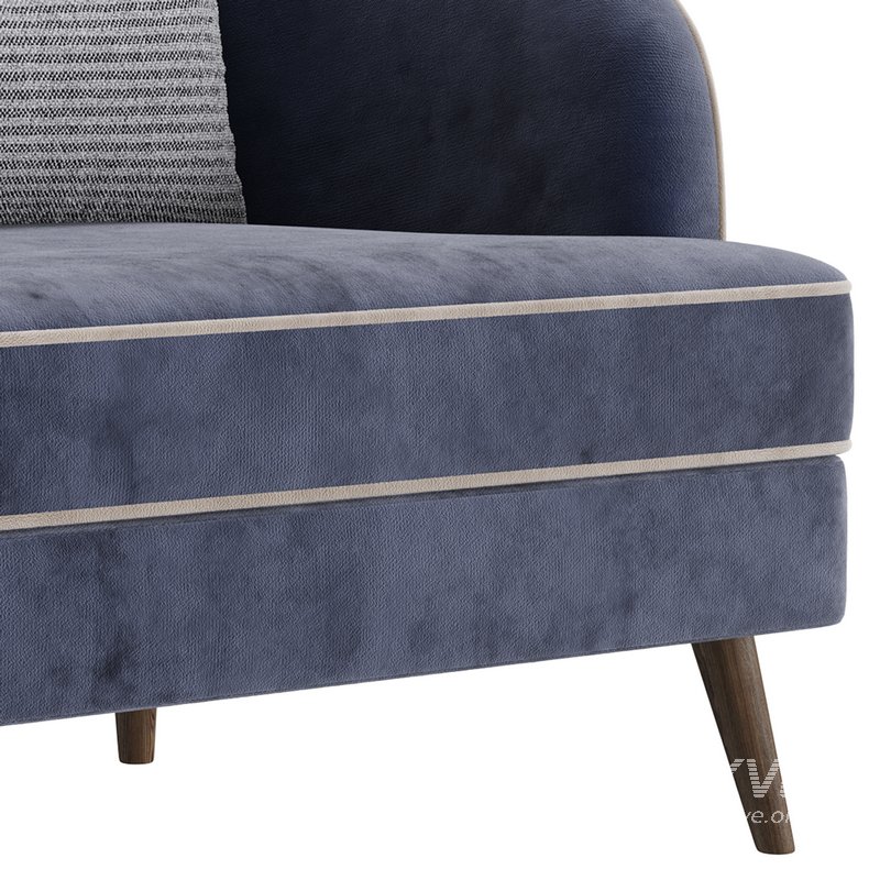 FH-7272 Boston Arm Chairs Pair - Image 3