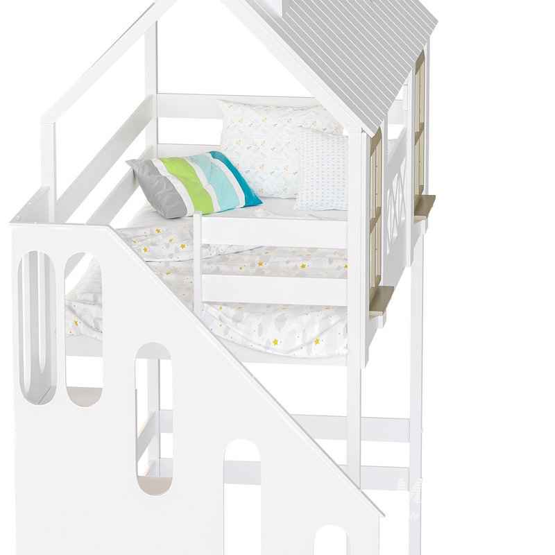 Childrens bed loft house Asnen - Image 2