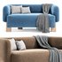 Arklou Sofa By Divan - Thumbnail 3