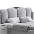 Modern Wingback Upholstered Headboard Bed - Thumbnail 3