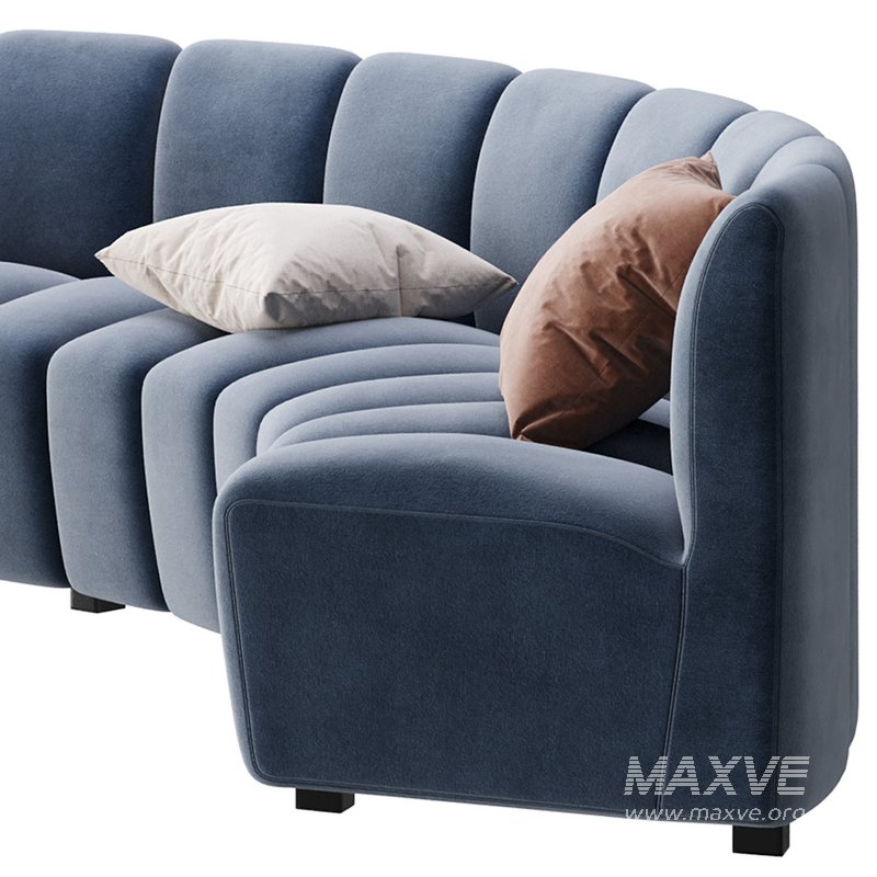 Lando modular curved seat - Image 5