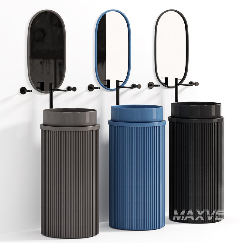 Guest bathroom with antique style elements - Image 1