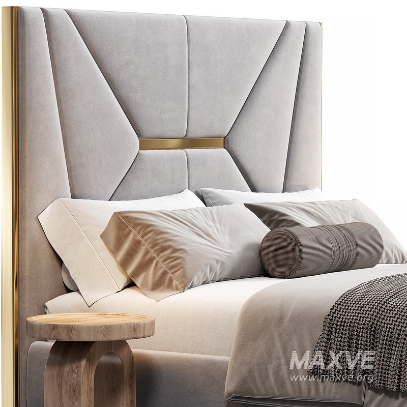 AMBER BEDROOM LUXURY FURNITURE Bed by saberjewels - Image 2