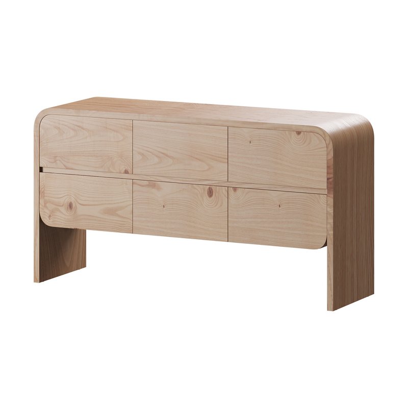 Cortez Natural Floating Dresser by Leanne Ford - Image 1