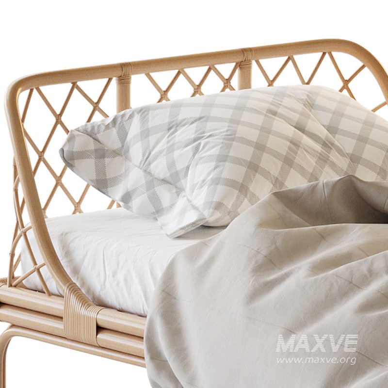 Katsuki Rattan Bed - Image 3