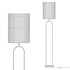 Jaymes Metal Floor Lamp - Thumbnail 5