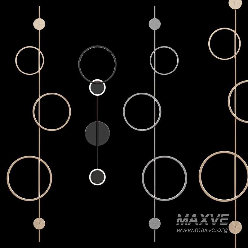 Molecular Circle wall lamp - Image 3