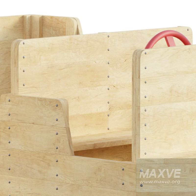 ADMIRAL WOODEN PLAY BOAT - Image 4