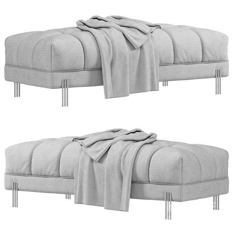 Sienna Bench By Eichholtz - Image 4