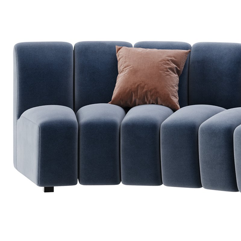 Lando modular curved seat - Image 2