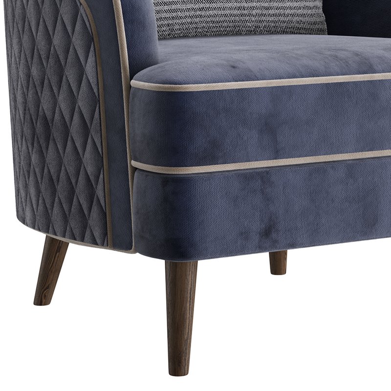 FH-7272 Boston Arm Chairs Pair - Image 4