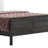 HEMNES Bed frame dark gray stained - Thumbnail 2