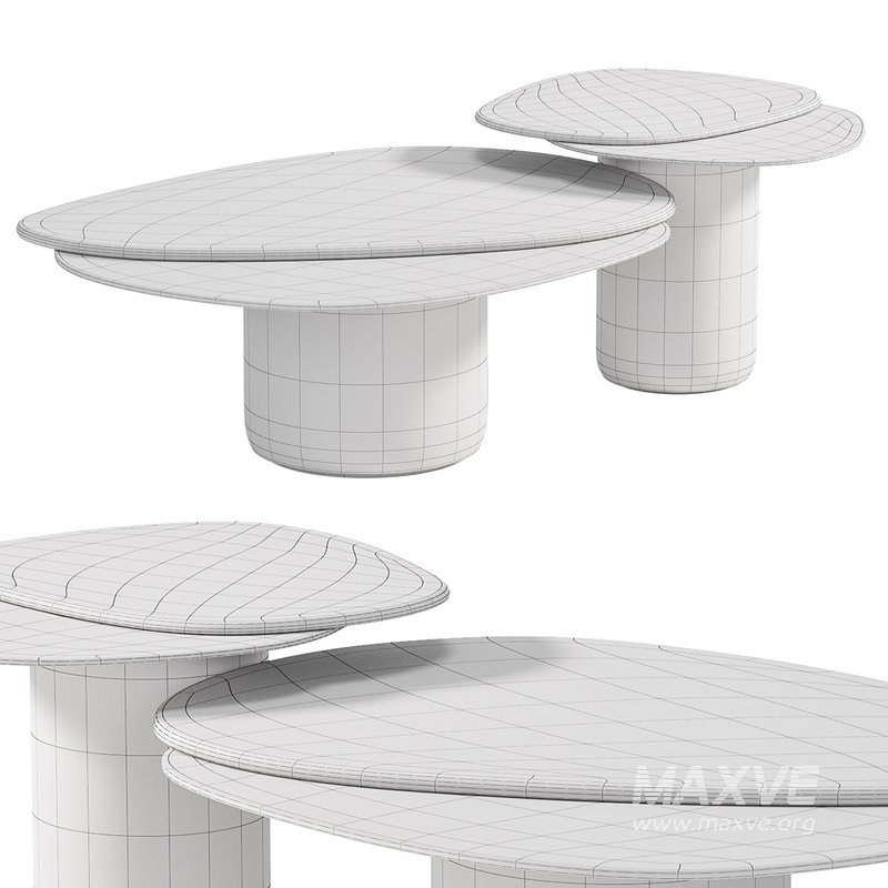 Natuzzi Italia Splash Coffee Table - Image 4