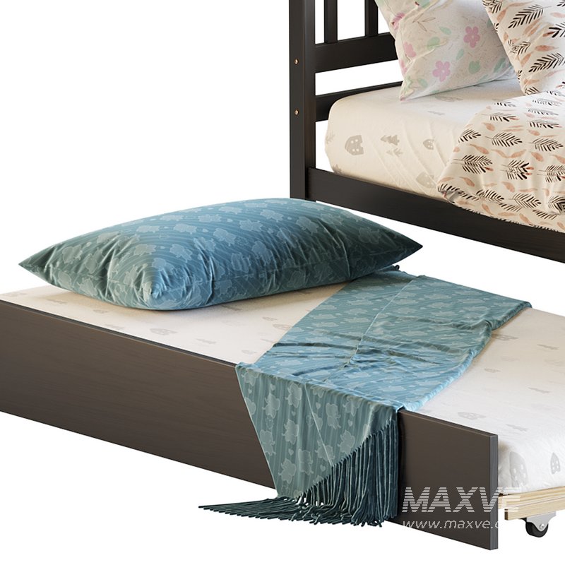 Twin Size Platform Bed - Image 4