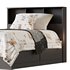 Mainstays Mates Storage Bed with Bookcase Headboard - Thumbnail 3
