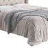 Fabric Low Profile Double Bed Frame with Nail Snaps - Thumbnail 3