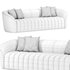 Edmont Sofa By Cazarina - Thumbnail 4
