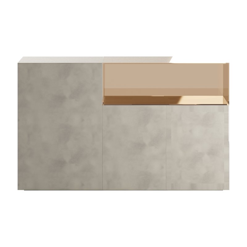 36e8 Glass Sideboard 07 - Image 5