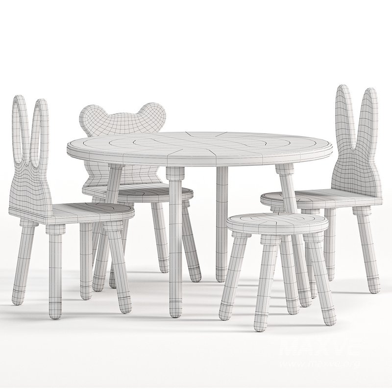 Children’s table and chair set - Image 5