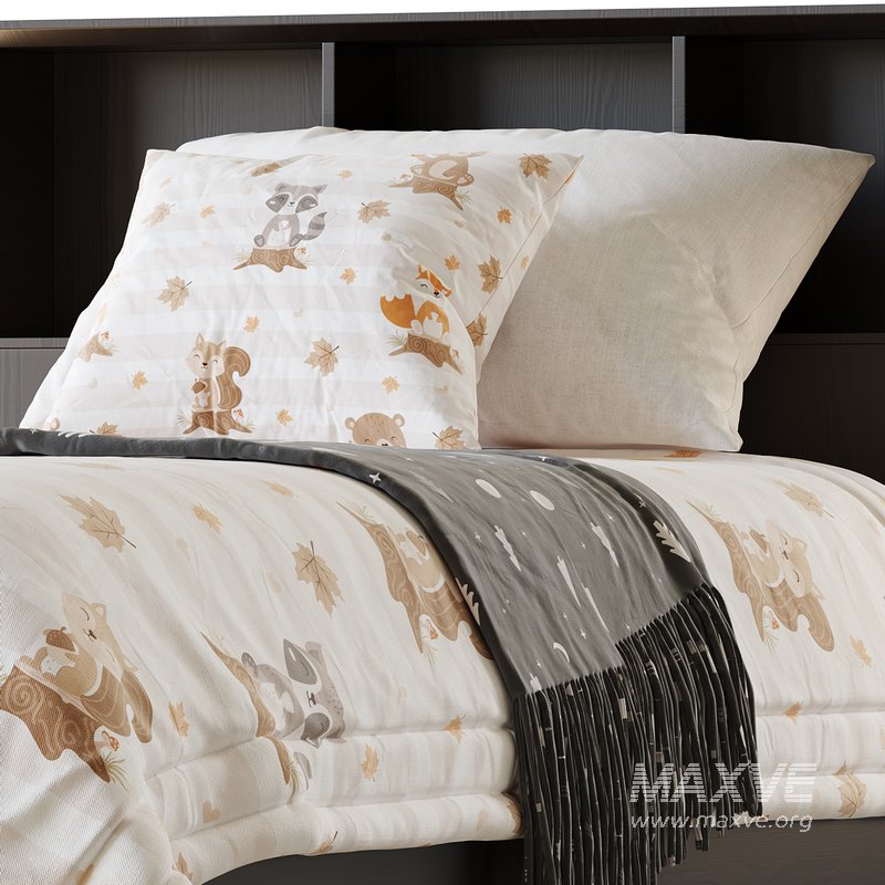 Mainstays Mates Storage Bed with Bookcase Headboard - Image 8