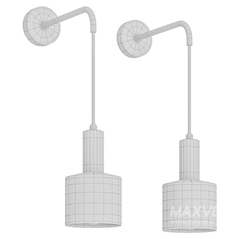 Colgando Gold Tone Wall Lamp - Image 5