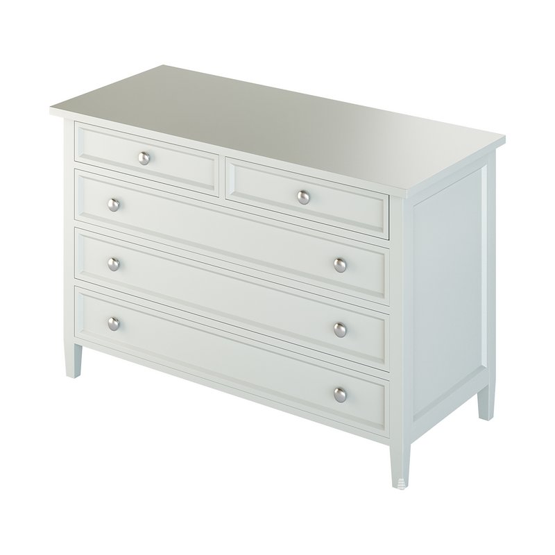 Harbor Grey 5-Drawer Dresser - Image 5