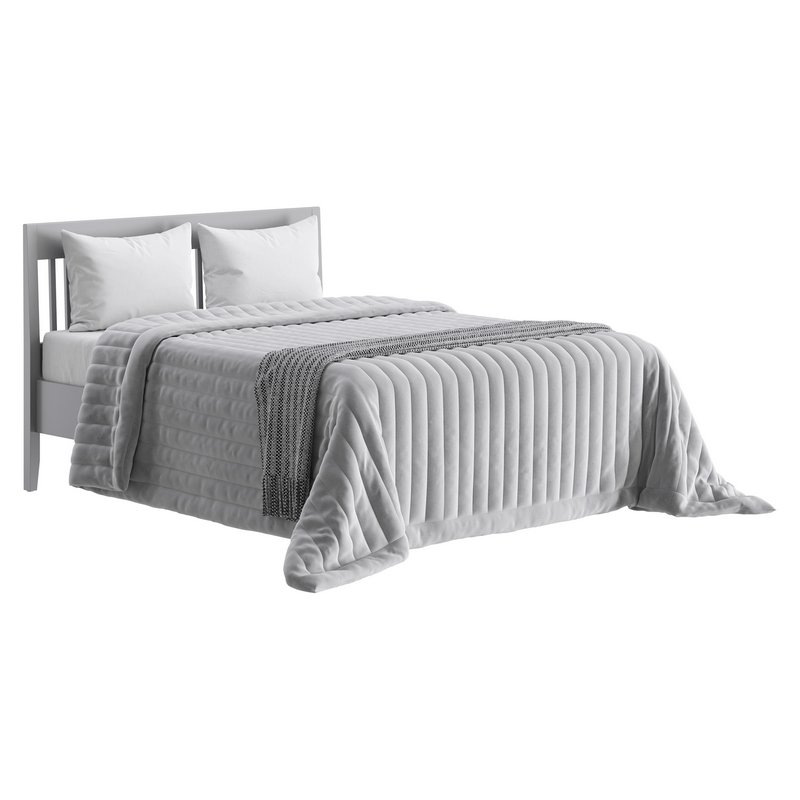 IDANAS bed frame white quenn - Image 4