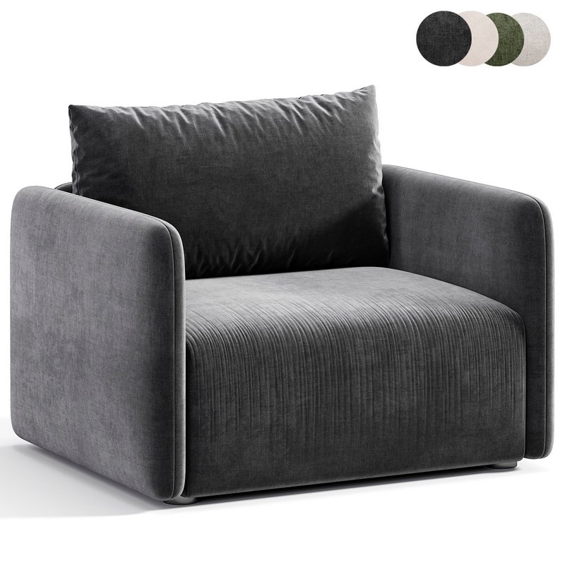 Offset armchair - Image 4